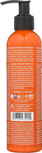 Vista 2 de Dr. Bronner's, Loción Naranja Lavanda Orgánica, 8 Fl Oz