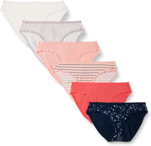 Vista 43 de Amazon Essentials Ropa interior de bikini de algodón y elastano para mujer (disponible en tallas grandes)