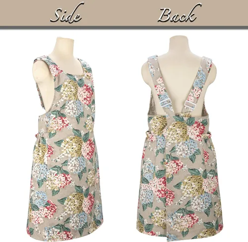 Vista 2 de Neoviva Delantales de Cocina para Mujer con Bolsillos, Delantales de Cocina para Mujer, Delantal Vintage para Hornear y Jardinería, Regalos