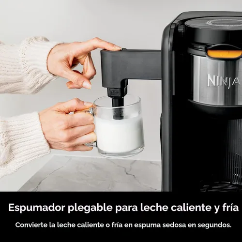Vista 7 de Shark Ninja CP307 Sistema de preparación fría y caliente con jarra térmica, Cafetera de café, Negro