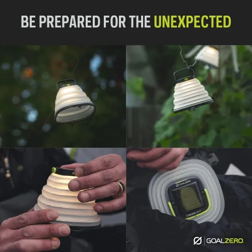 Vista 4 de Goal Zero Crush Light Linterna Solar Alimentada por Energía Solar