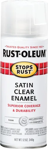 Vista 133 de Rust-Oleum 7776830 - Pintura en aerosol para prevención del óxido, 12 onzas, negro plano