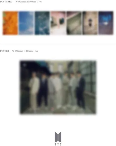 Vista 6 de BTS Be Deluxe Edición Limitada (Incl. Póster, decoración al azar, set de Photocard transparente de BTS)