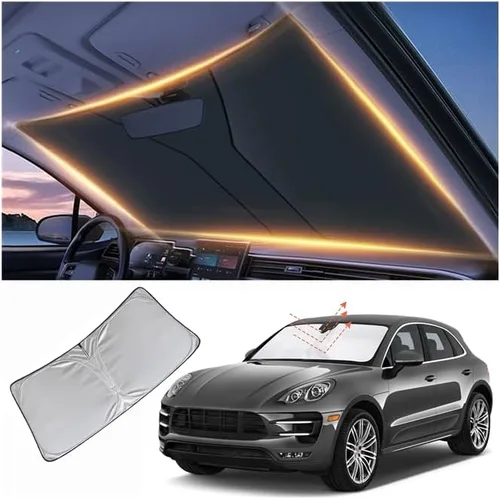 Vista 21 de Parasol para parabrisas para BMW X1 E84 para ventana delantera 2016-2024 2025 2026 X1 E84, protector de parabrisas para automóvil, accesorios