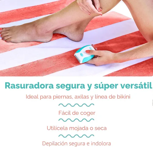 Vista 7 de Afeitadora eléctrica, el color y el patrón pueden variar, de Clio Designs