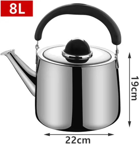 Vista 6 de Percolator Cafetera De Acero Inoxidable De Calefacción Rápida Hogar Tetera Hervidor Cafetera De Gran Capacidad