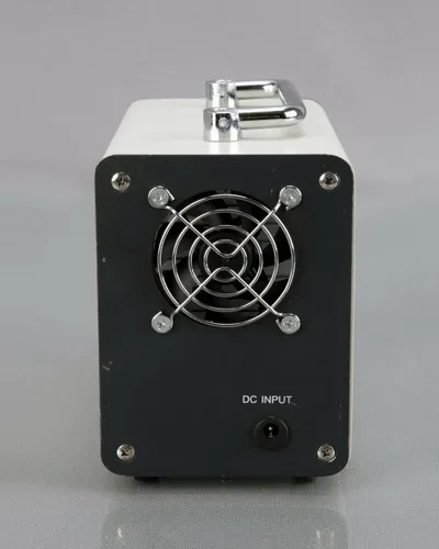 Vista 4 de AmScope Iluminador dual del microscopio de las luces del cuello de cisne de la fibra óptica de LED-20WY 20W LED