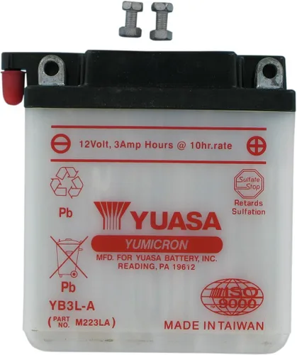 Vista 2 de Yuasa YUAM223LA YB3L-A Batería