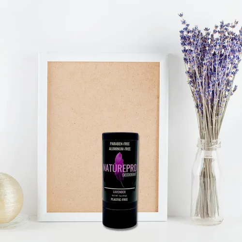 Vista 4 de (R) Desodorante (Lavanda) - Todo Natural para Hombres y Mujeres - Sin parabenos, - con aceite de coco y manteca de karité
