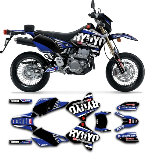 Vista 51 de Kit de calcomanías personalizadas para Suzuki DRZ400 E / DRZ400 Enduro / DRZ400E / DR-Z400E / DRZ400 EN 1999-2024, SZDRSE9919003-KO