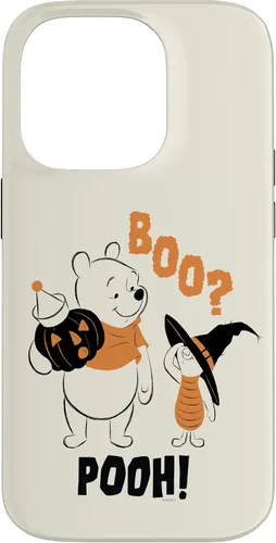 Vista 17 de iPhone 16 Disney Winnie the Pooh Boo Pooh Funda de Halloween