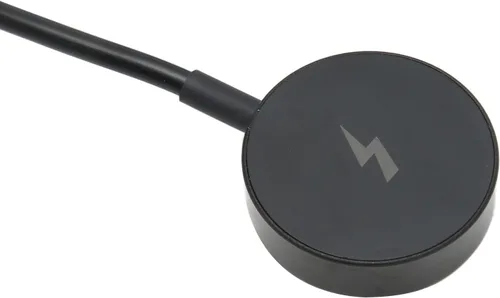 Vista 9 de Cable magnético de carga rápida, cargador USB para reloj inteligente con conector 3 en 1 y diseño portátil (negro)