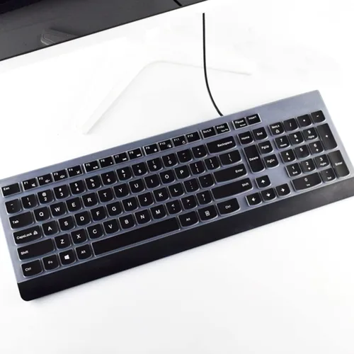 Vista 3 de Funda de teclado para teclado inalámbrico Lenovo 510 GX30N81775 4X30M39458 y KBRFBU71 EKB-536A SK-8823 ALO730S KU-1601 ALO510/520 US Silicone