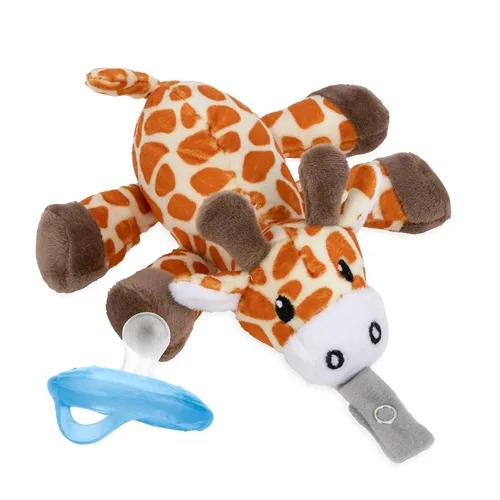 Vista 9 de Nuby Calming Natural Flex Snuggleez Chupete con felpa Combo Set para acurrucarse con comodidad, cocodrilo