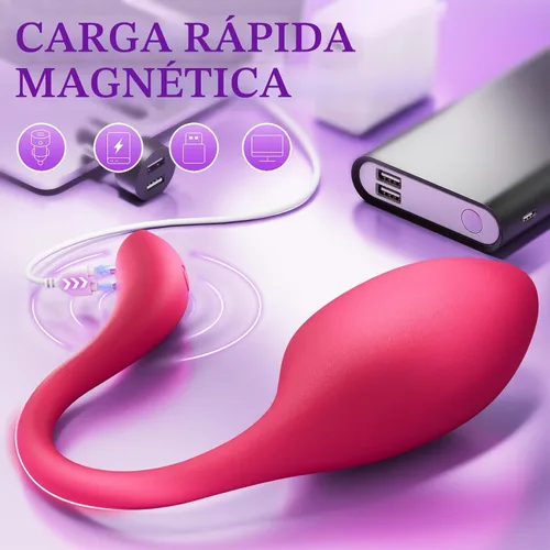 Vista 5 de Juguetes sexuales vibrador para mujeres y hombres - Vibradores de braga con 9 vibraciones, estimulador de punto G y clítoris, tapón anal, ECRVOM