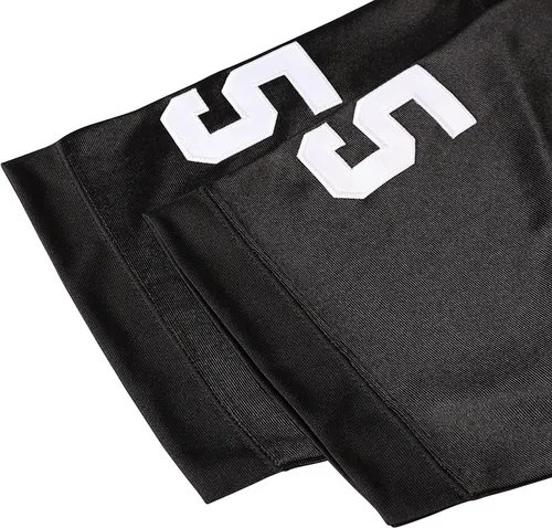 Vista 6 de MESOSPERO Camiseta deportiva unisex para adultos, cuello en V, sin mangas, con estampado de letras modernas, tallas S-XXXL