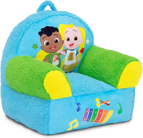 Vista 13 de Delta Children - Silla Blippi Cozee Buddy para niños, color azul