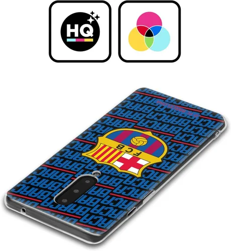 Vista 2 de Head Case Designs Funda de gel suave con licencia oficial del FC Barcelona Barca Crest Patterns compatible con Google Pixel 8