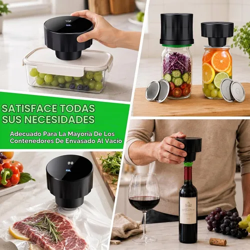 Vista 5 de Electric Mason Jar Vacuum Sealer Kit
