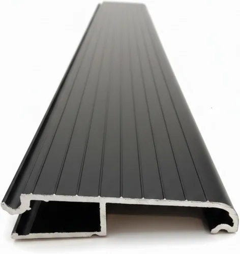 Vista 18 de KC Hardware Extensión de umbral de aluminio, extensor de umbral de puerta de alta resistencia para umbral existente, transición suave de puerta, uso