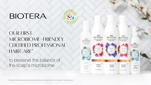 Vista 9 de Biotera Moisturizing Shampoo for Dry, Fine Hair - Lightweight Hydration with Coconut & Shea Butter, Restores & Nourishes Moisture, Enhances Shine &