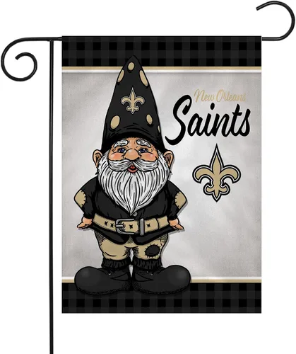 Vista 11 de Rico Industries NFL Gnomo - Bandera de jardín de doble cara de 13 x 18 pulgadas