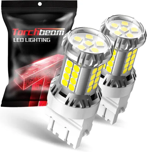 Vista 11 de Torchbeam 7440 7443 LED Bombilla de luz inversa 6000K Luz de Blanco 6000K