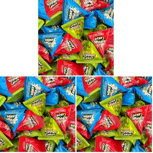 Vista 8 de Sour Popping Rocks, Popping Candy envuelto individualmente, 40 paquetes