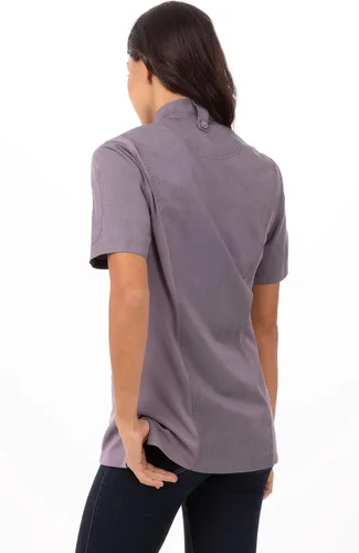 Vista 3 de Chef Works Abrigo de chef Springfield para mujer