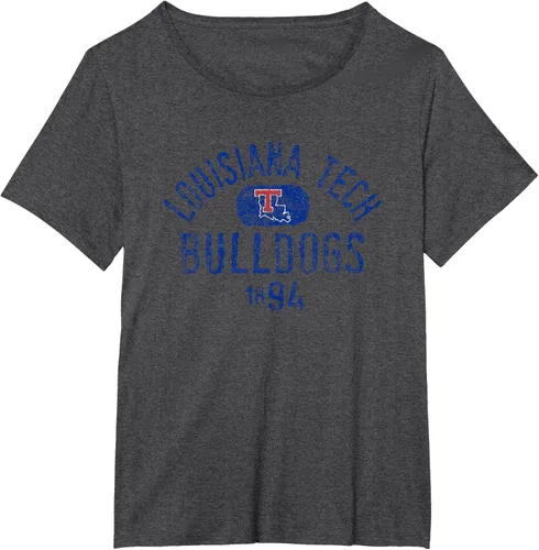 Vista 7 de Louisiana Tech Bulldogs Vintage 1894 - Camiseta con licencia