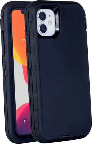 Vista 7 de Funda para iPhone 11 (6.1 pulgadas) con 2 protectores de pantalla Resistente cuerpo completo de grado militar protección contra caídas Funda
