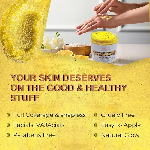 Vista 5 de Exfoliante de cúrcuma iluminadora para manchas oscuras