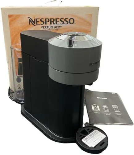 Vista 4 de Nespresso De'Longhi Vertuo Next Deluxe de De'Longhi con Aeroccino - Cromo