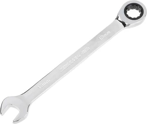 Vista 10 de Utoolmart Llave combinada de trinquete, llave combinada de trinquete de extremo abierto de 0.315 in, métrica, construcción de acero al cromo Acero