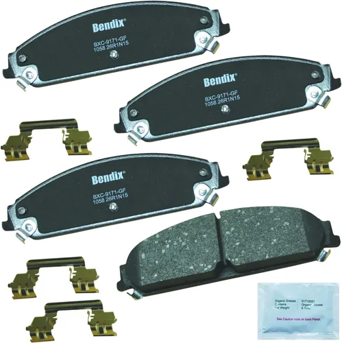Vista 170 de Bendix - Pastillas de freno Priority1 CFM149 para Blue Bird TC1000, Chevrolet C30, Pickup, C35, C3500HD, G30, Van, K30, P30, R30, R3500, V30, V3500