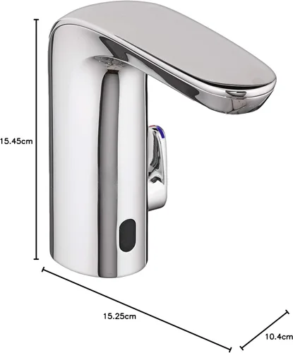 Vista 12 de American Standard 7755205.002 NextGen Selectronic Base de grifo integrada Modelo ADM LimiTemp Apagado de seguridad con flujo laminar de 1.5 GPM