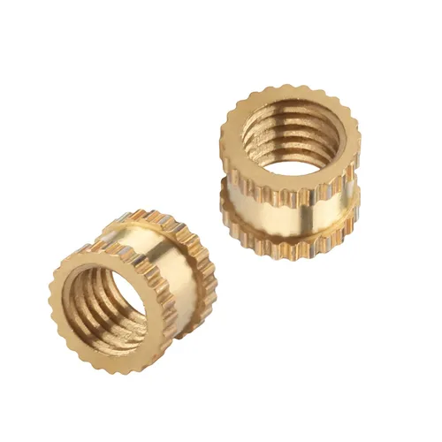 Vista 67 de Tuercas moleteadas de rosca hembra M2x3mm OD Tuercas de inserción roscadas de latón Tuercas de incrustación hidráulicas soldadas juntas Kit surtido