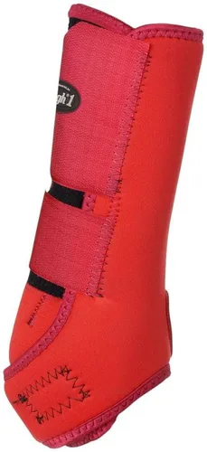 Vista 5 de Tough1 Economy Sport Botas Delanteras - Púrpura Negro