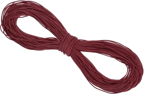 Vista 140 de PATIKIL Cuerda elástica elástica de 109 yardas (328.1 ft), cuerda elástica pesada de 0.059 in, albaricoque para manualidades, correas de gancho
