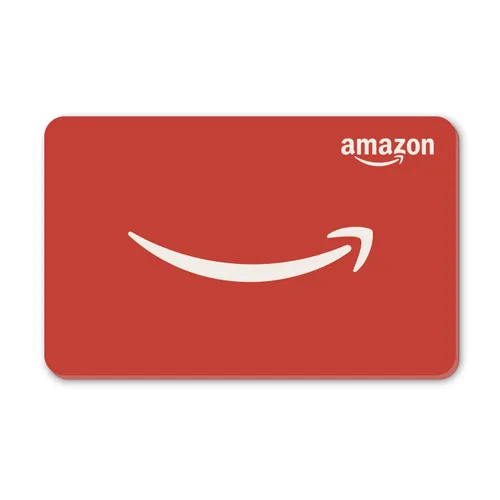 Vista 5 de Amazon Physical Gift Card Mini Envelope, Christmas Mini sobre rojo y dorado