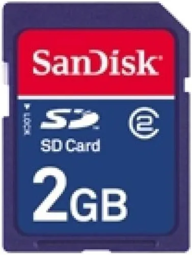 Vista 6 de SanDisk Tarjeta de memoria flash SD clase 4 de 2 GB, SDSDB-002G-B35 (la etiqueta puede cambiar)