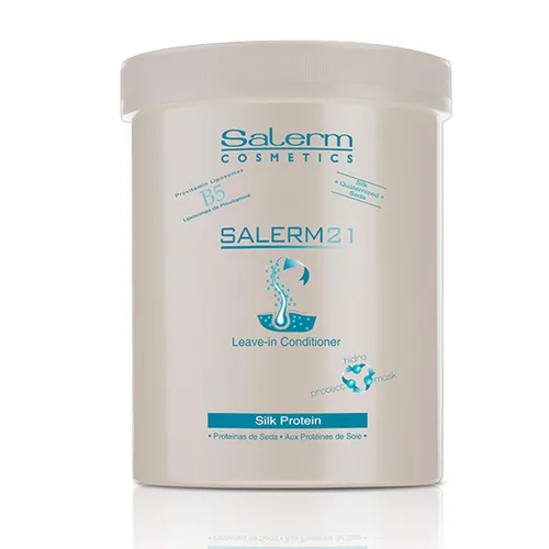 Vista 5 de Salerm Acondicionador sin enjuague de proteína de seda 21 B5 con tratamiento hidratante y reparador del cabello, 1.73 onzas