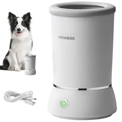 Vista 10 de DOGNESS W02 Limpiador automático de patas de perro para perros medianos a grandes (verde)