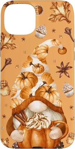 Vista 9 de Thanksgiving Gnome Love Pumpkin Spice Cute Fall Yall Pattern Case for iPhone 17