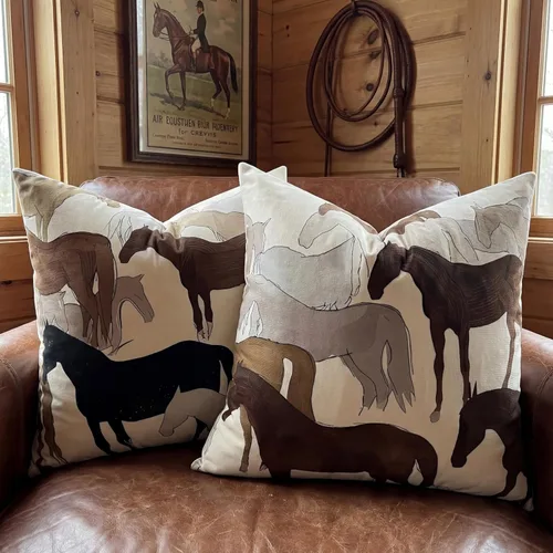 Vista 10 de Juego de 2 fundas de almohada decorativas de terciopelo de 18 x 18 pulgadas, estampado de pájaros y ramas en acuarela, felpa suave con acento neutro
