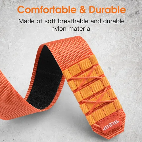 Vista 3 de Bandletic Tactical Rugged Nylon diseñado para Garmin Fenix Watch Band For Fenix 8 47mm/7/7 Pro/6/6 Pro/5/5 Plus/Instinct 2 /Forerunner