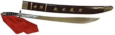Vista 2 de Tiger Claw Espada ancha de práctica Wushu con vaina