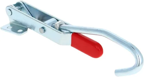 Vista 10 de Utoolmart Abrazadera de palanca ajustable, botón de liberación rápida, abrazadera de palanca de acción de empuje de tracción de 99 libras