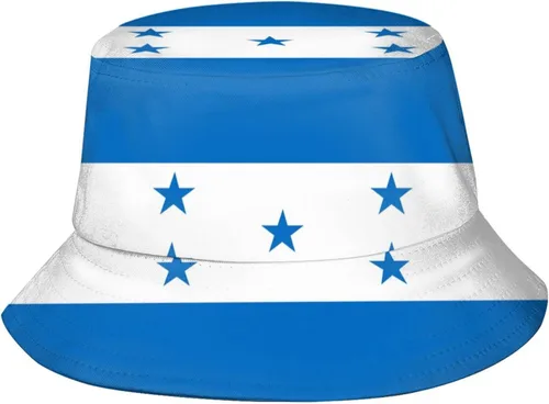 Vista 35 de KiuLoam Sombreros de pescador unisex con bandera, sombreros de pescador plegables para exteriores, verano, viajes, senderismo, playa, gorras