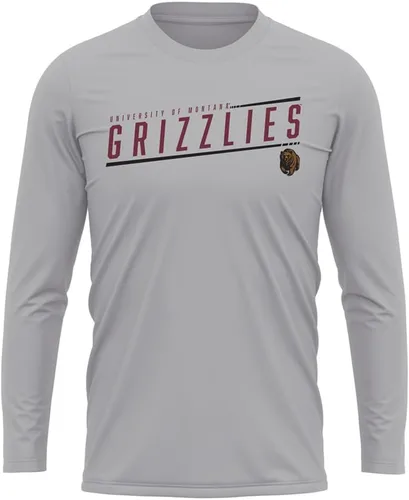 Vista 37 de Camisa deportiva de manga larga oficial de la NCAA Collegiate para hombre, colección de carbón elegante Universidad Estatal de Arizona/W/Sleek/Ls